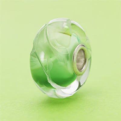 Lime Leaves Bead