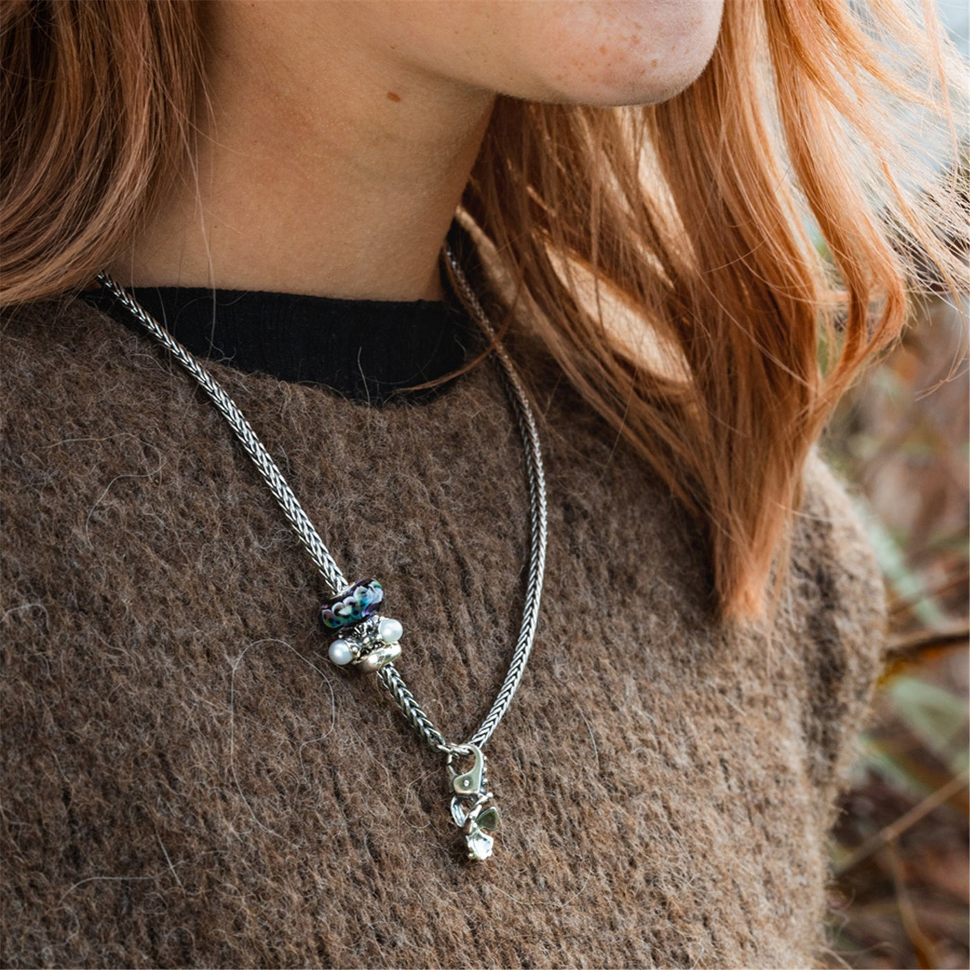 Fall Flower Pendant