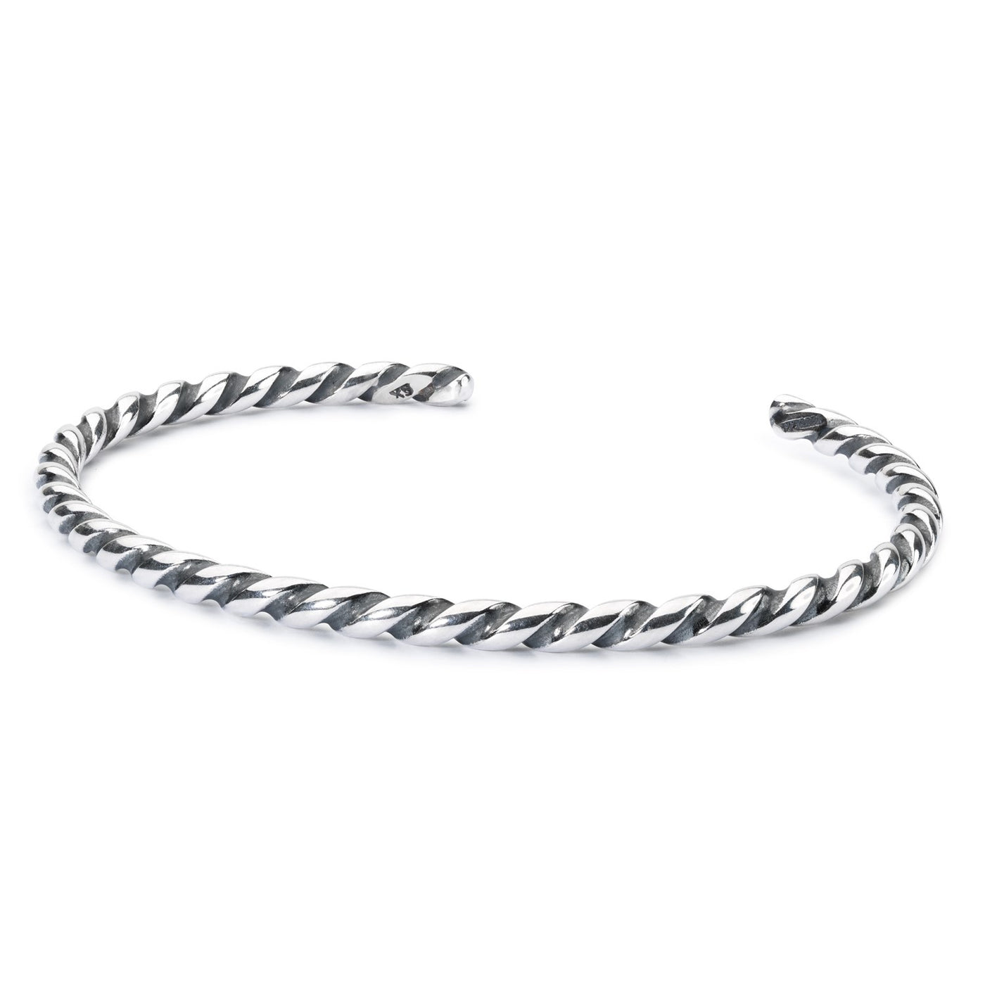 Brazalete Enroscado Plata